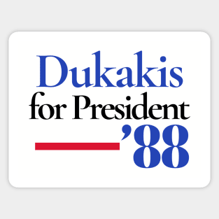 Michael Dukakis for President Campaign Button 1988 Sticker